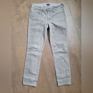 Women's NYDJ Super Skinny Jeans - Grey - Size 8